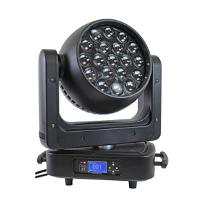 Aura 14Ch 19PCS 25W 4IN1 LED移动头部洗涤灯用于婚礼/俱乐部