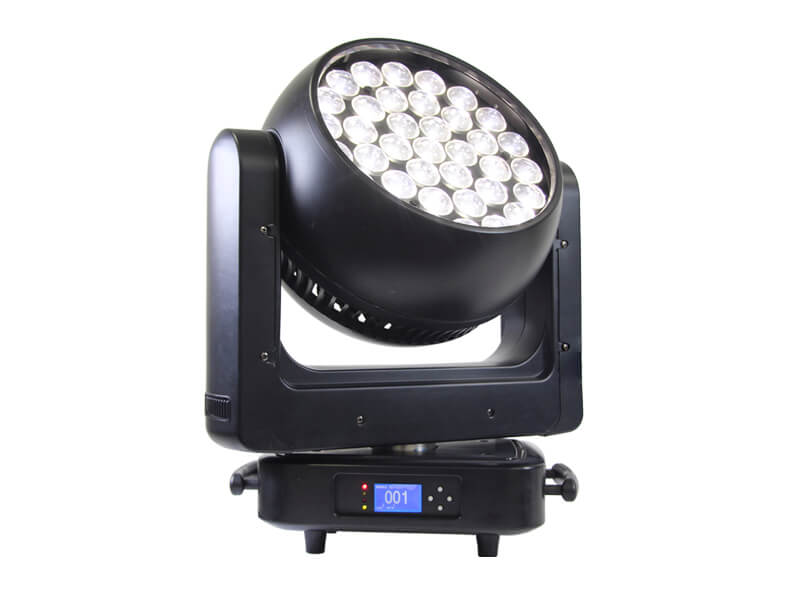 Aura 37 件 25W 4 合 1 LED 变焦摇头光束洗灯