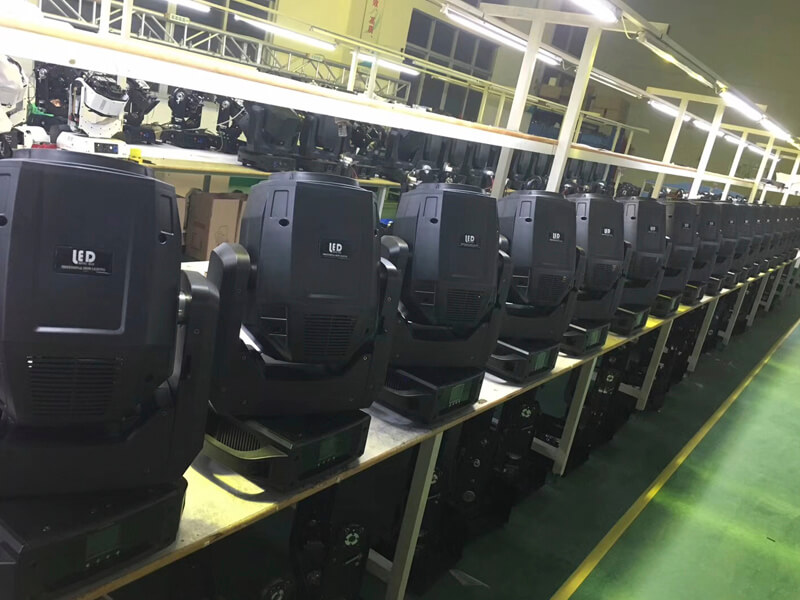 300W CMY LED移动头点梁清光